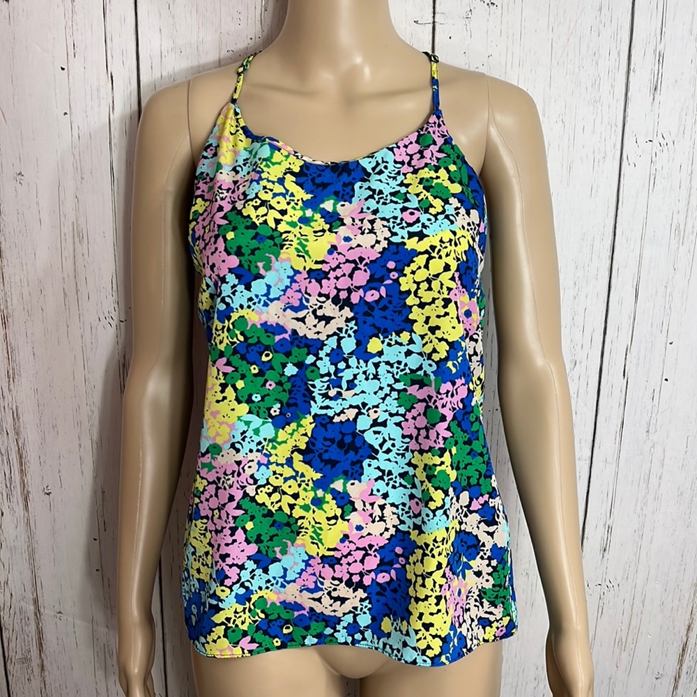 J.Crew Floral Tank Top